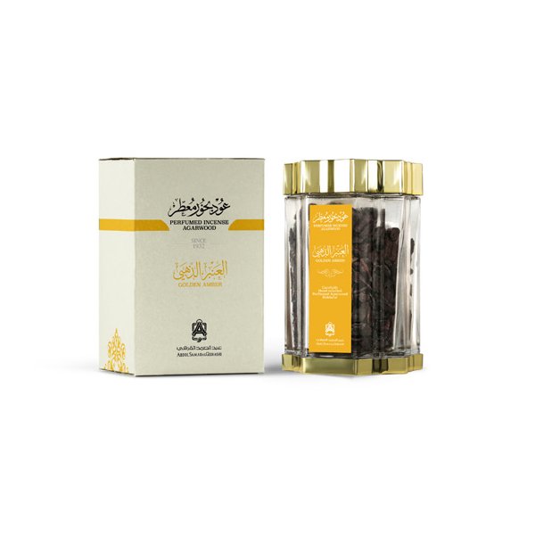 Perfumed Incense Agarwood - Golden Amber